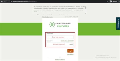 palmetto gba log in|medicare palmetto log in.